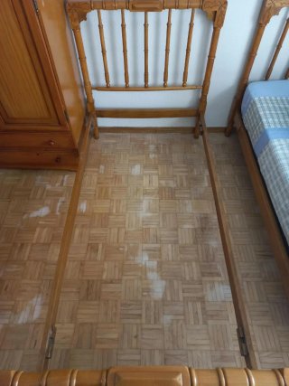 Estructura Cama 90 Madera
