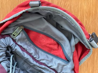 Mochila Ferrino 50 Limit Roja y Burdeos Vintage