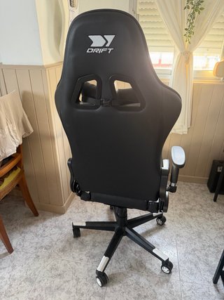 Silla Gaming Drift Negra y Blanca