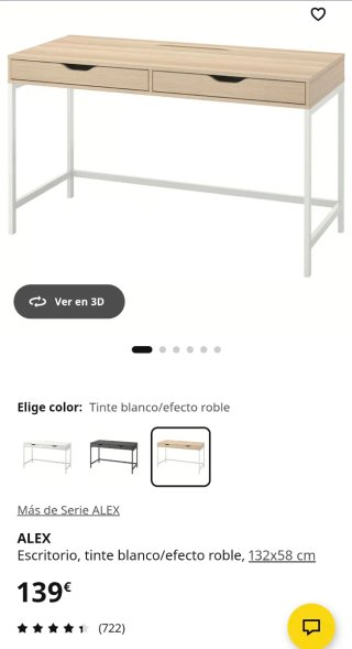 Escritorio Ikea