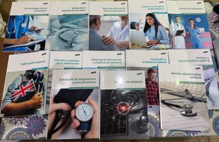 Pack libros Documentación Sanitaria Ilerna