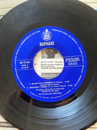 Raphael - Balada de la Trompeta Single