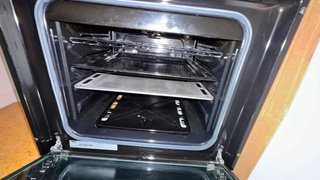 Cocina de gas Zanussi con horno