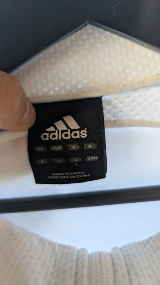 Chaqueta Adidas Blanca Talla M