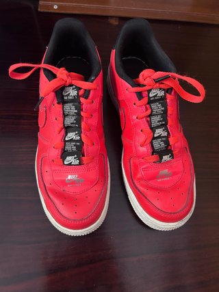 Zapatillas Nike Air Force 1 Rojo anaranjado