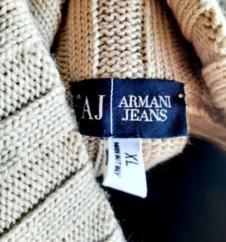 Chaqueta de punto Armani Beige