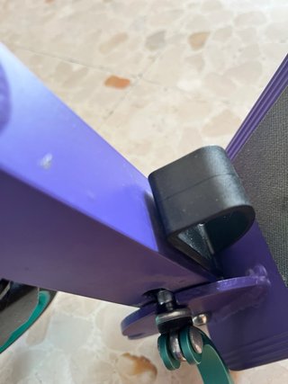 Patinete Plegable Morado y Turquesa