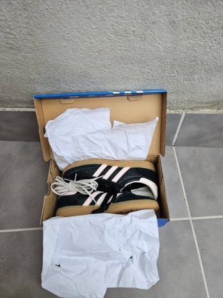 Zapatillas Adidas Handball Spezial UNISEX Negro/Ro
