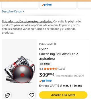 Dyson Cinetic Big Ball Absolute 2