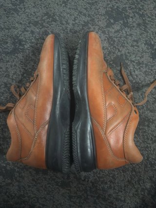 Scarpe Hogan interactive donna pelle marroni 37.5