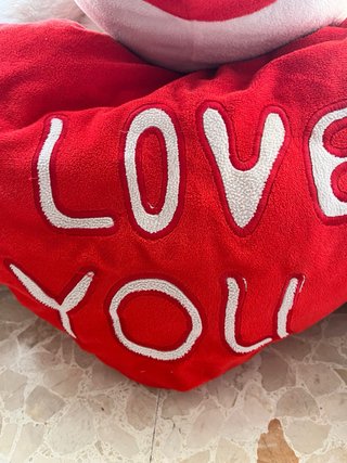 Peluche Oso Grande Corazón Y Love You