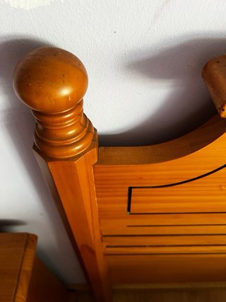 2 Cabeceros 90cm + Mesita Madera