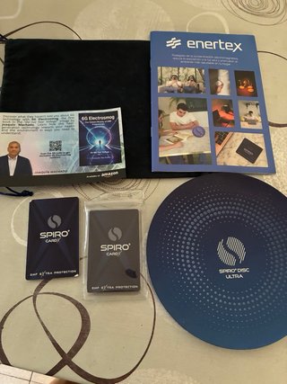 Pack 2 Spiro CardX y dDisco Ultra Protección EMF