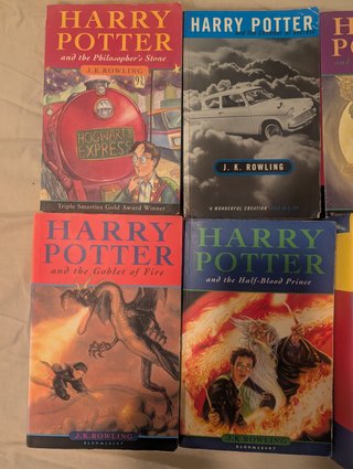 Colección Harry Potter completa en inglés 7 libros