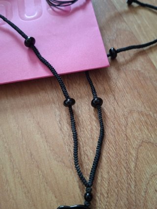 Collar Tous Onix Negro Oso