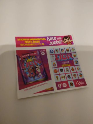 Cromo Conmemorativo LaLiga Este 2025-26