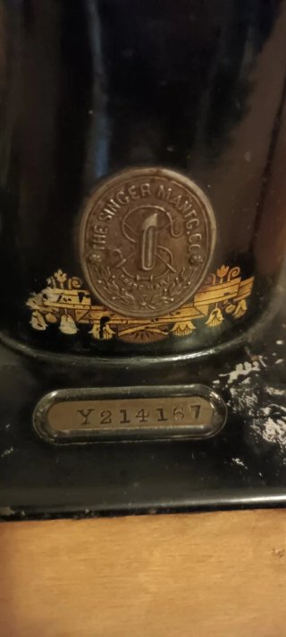 Máquina de coser SINGER 15K de 1921