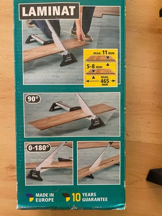 Cortador de suelo laminado Wolfcraft LC 600