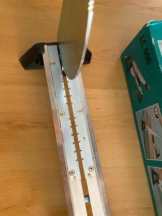 Cortador de suelo laminado Wolfcraft LC 600