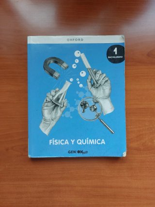 Libro Física y Química 1°Bachillerato Oxford