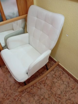 Sillón Mecedora Blanco