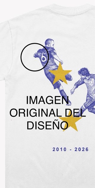 Camiseta GAMBEA Legado Campeones Mundo