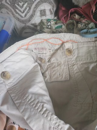 Pantalón beige CORONEL TAPIOCCA Talla S