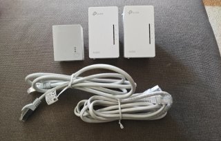 TP-Link AV600 Powerline Adaptadores x2 + 1