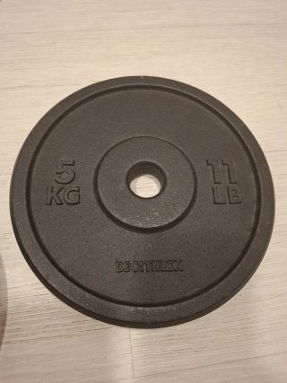 Discos de pesas 5 kg (11 lb)