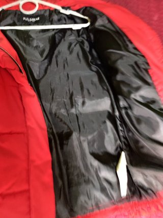 Plumífero rojo Pull&Bear
