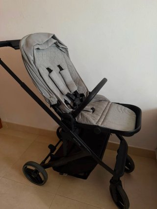 Carro bebé gris Asalvo Baby