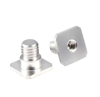 Adaptador zapata trípode de 1/4 y 3/8.