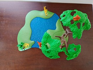 Playmobil Paisaje Árbol Río Ardilla