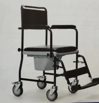 Silla de ducha/WC con ruedas
