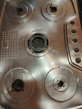 Cocina de gas 5 fuegos