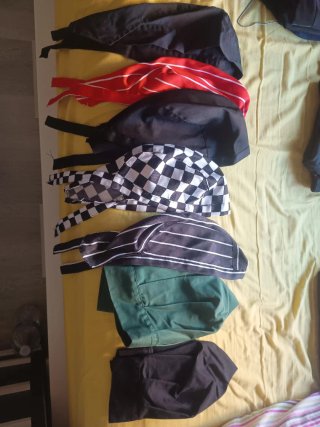 Gorros de cocina varios