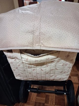Bolso Carrito Blanco Walking Mum + Cambiador