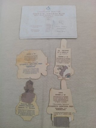 Cromos Chocolate Juncosa Antiguos
