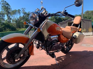 HYOSUNG AQUILA 250 RESTAURADA