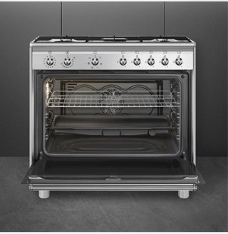 Cocina Smeg CX91GMXNLK Acero Inoxidable