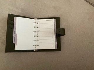 Agenda telefónica vintage