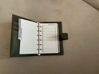 Agenda telefónica vintage