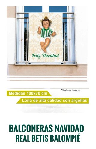 Balconera Navidad Real Betis Niño Jesús