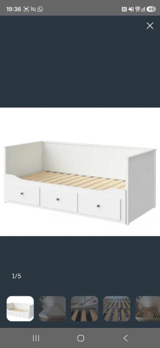 cama convertible en matromonio, IKEA