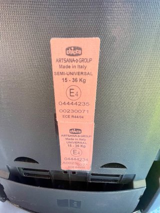 Silla Coche Chicco Oasys 2/3 FixPlus ISOFIX