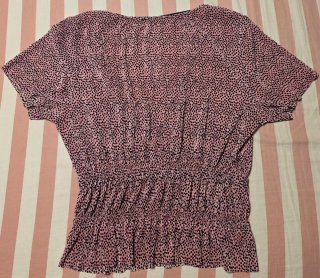 Blusa rosa lunares negros Pull&Bear
