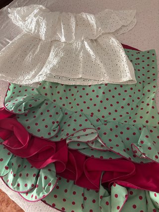 Traje flamenca