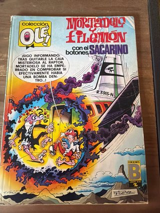 Lote Cómic, tebeo Mortadelo y Filemón sacarino