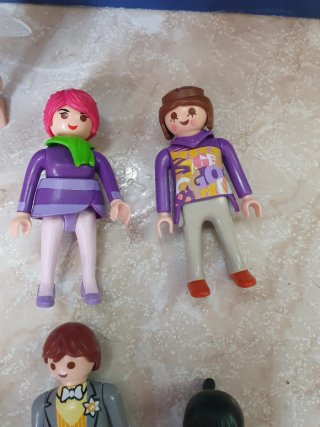 9 Figuras Playmobil Variadas