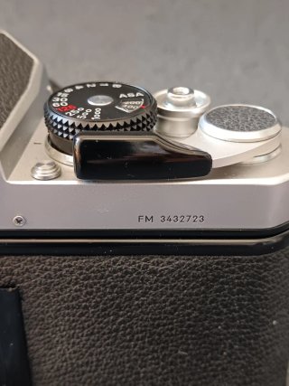Nikon FM Cámara Analógica Plata + Nikkor 50mm 1.8